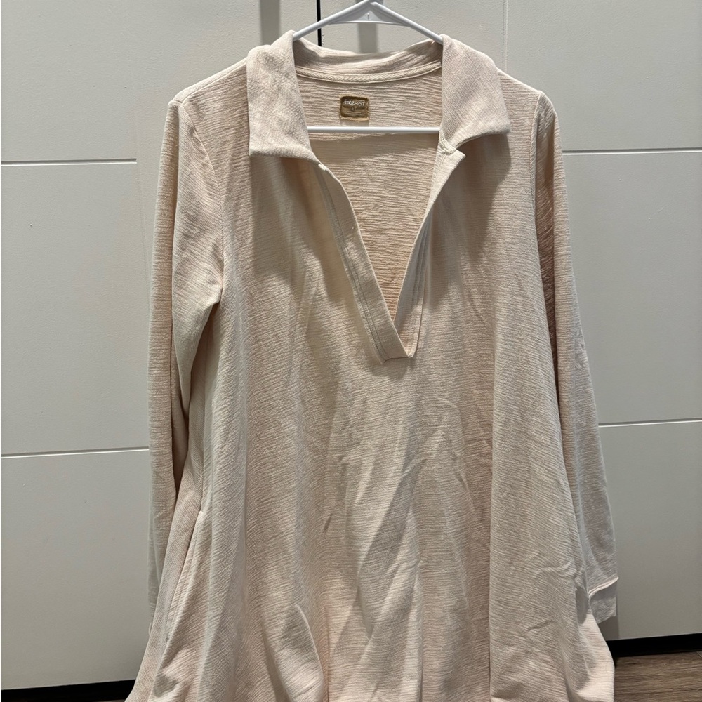 FP Movement by Free People Cream Dress